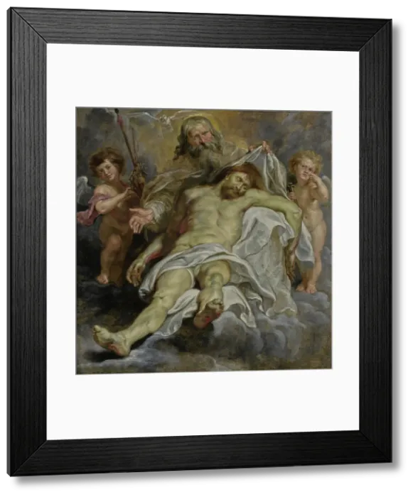 Framed Print : The Holy Trinity, 1620. Creator: Peter Paul Rubens Framed Print : The Holy Trinity, 1620. Creator: Peter Paul Rubens