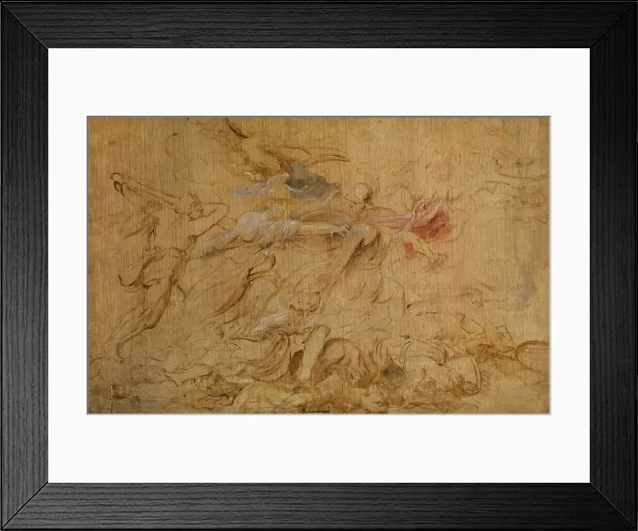 Framed Print : Minerva and Hercules Restraining Mars, c1620s. Creator: Peter Paul Rubens Framed Print : Minerva and Hercules Restraining Mars, c1620s. Creator: Peter Paul Rubens