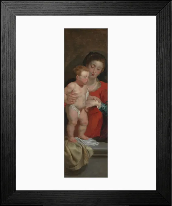 Framed Print : Madonna, 1618. Creator: Peter Paul Rubens Framed Print : Madonna, 1618. Creator: Peter Paul Rubens