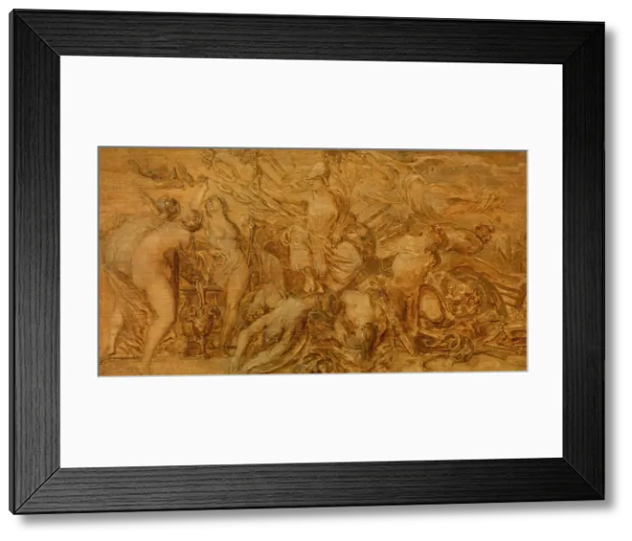 Framed Print : Bellona, c1610s. Creator: Peter Paul Rubens