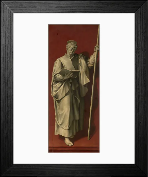 Framed Print : Saint Thomas, 1574. Creator: Martin de Vos Framed Print : Saint Thomas, 1574. Creator: Martin de Vos
