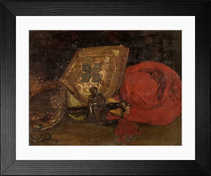 Framed Print : The Powers of the World, 1873. Creator: Willem Linnig II Framed Print : The Powers of the World, 1873. Creator: Willem Linnig II