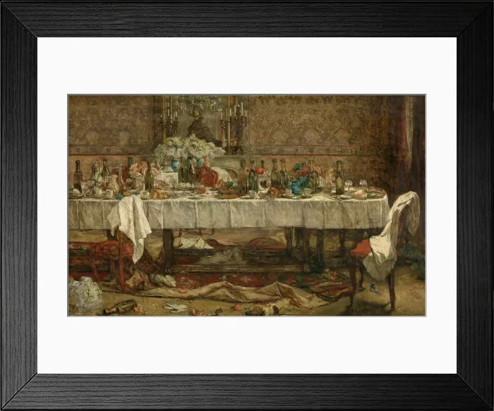 Framed Print : After the Wedding, 1875. Creator: Willem Linnig II Framed Print : After the Wedding, 1875. Creator: Willem Linnig II