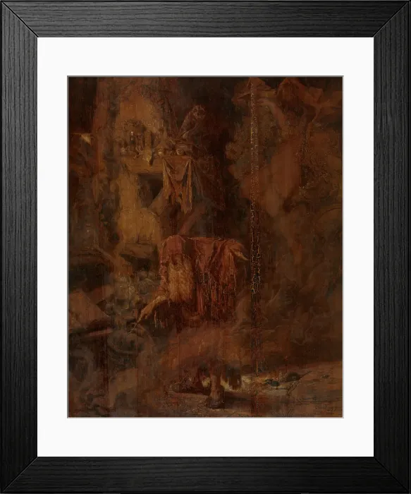 Framed Print : Entchantment, 1886. Creator: Willem Linnig II Framed Print : Entchantment, 1886. Creator: Willem Linnig II