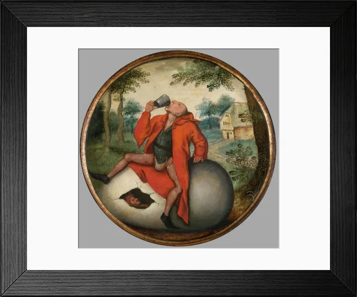 Framed Print : Flemish Proverb, c1590s. Creator: Pieter Brueghel the Younger Framed Print : Flemish Proverb, c1590s. Creator: Pieter Brueghel the Younger