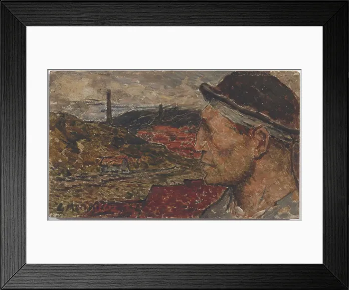 Framed Print : Miner, c1860-1900. Creator: Constantin Emile Meunier Framed Print : Miner, c1860-1900. Creator: Constantin Emile Meunier