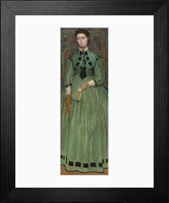 Framed Print : Lucie Leys, the Artist's Daughter, 1865. Creator: Jan August Hendrik Leys Framed Print : Lucie Leys, the Artist's Daughter, 1865. Creator: Jan August Hendrik Leys