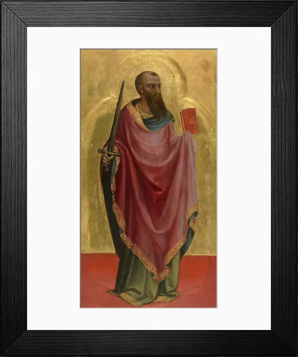 Framed Print : Saint Paul, 1395-1405. Creator: Anon Framed Print : Saint Paul, 1395-1405. Creator: Anon