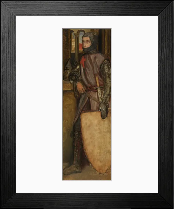 Framed Print : Godfrey of Bouillon, c1080, 1864-1869. Creator: Jan August Hendrik Leys Framed Print : Godfrey of Bouillon, c1080, 1864-1869. Creator: Jan August Hendrik Leys