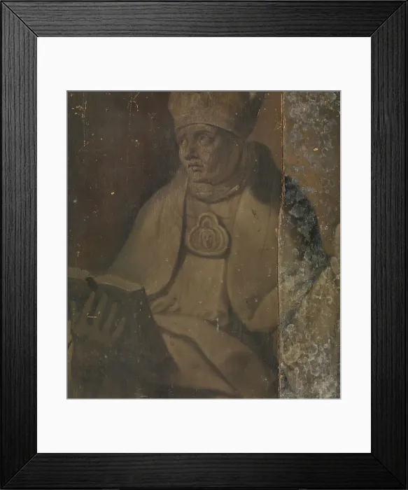 Framed Print : Bishop, 17th century. Creator: Anon Framed Print : Bishop, 17th century. Creator: Anon