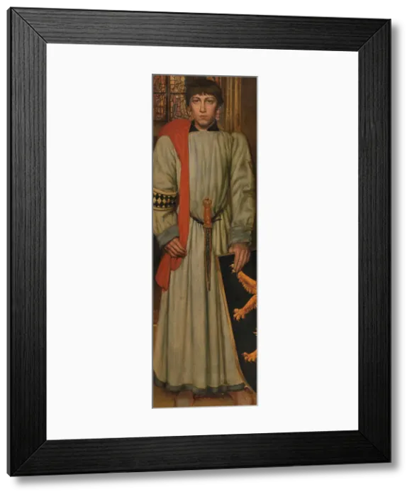 Framed Print : Henry VII, Holy Roman Emperor, 1309, 1864-1869. Creator: Jan August Hendrik Leys