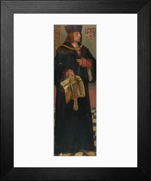 Framed Print : Maxilmilian I, Holy Roman Emperor, 1478, 1864-1869. Creator: Jan August Hendrik Leys Framed Print : Maxilmilian I, Holy Roman Emperor, 1478, 1864-1869. Creator: Jan August Hendrik Leys