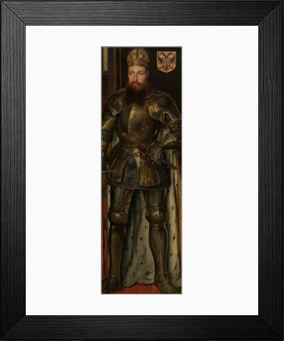 Framed Print : Sigismund, Holy Roman Emperor, 1415, 1864-1869. Creator: Jan August Hendrik Leys Framed Print : Sigismund, Holy Roman Emperor, 1415, 1864-1869. Creator: Jan August Hendrik Leys