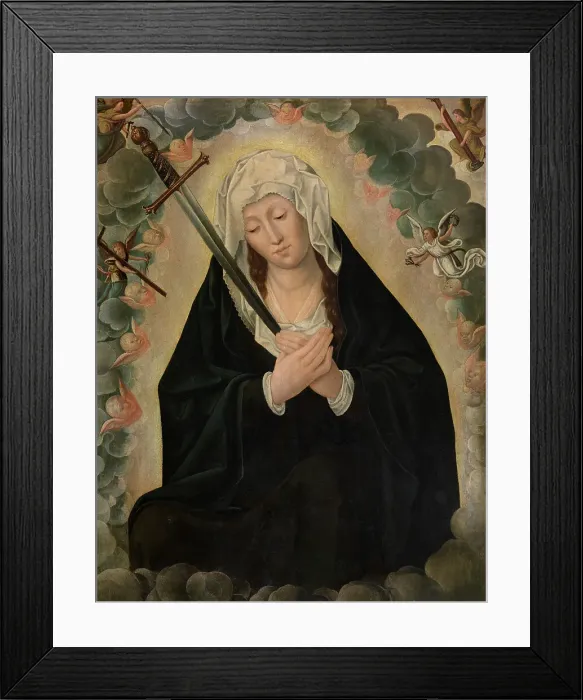 Framed Print : Mater Dolorosa, 1st half of the 16th century. Creator: Anon