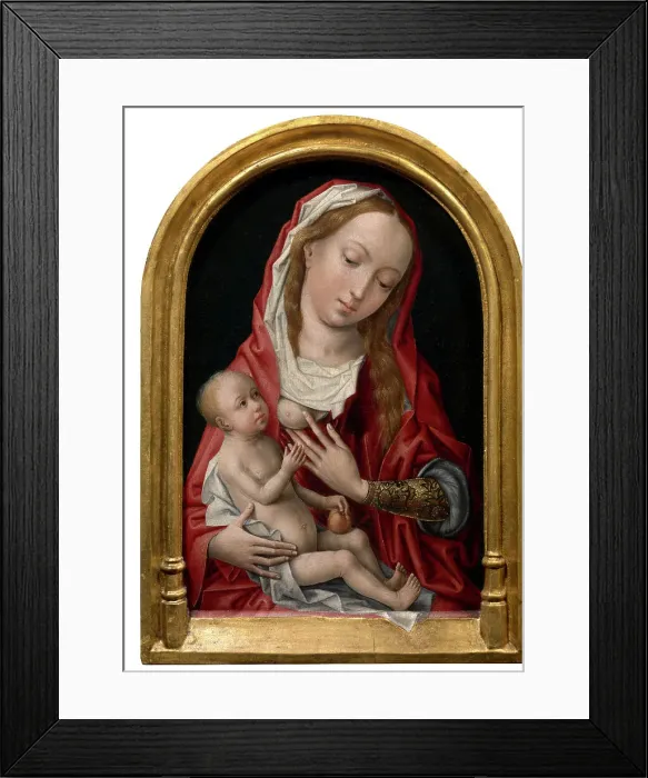Framed Print : Madonna, 1470. Creator: Anon Framed Print : Madonna, 1470. Creator: Anon