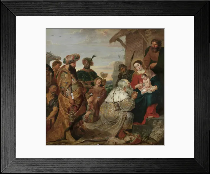 Framed Print : The Adoration of the Magi, 1620. Creator: Cornelis de Vos Framed Print : The Adoration of the Magi, 1620. Creator: Cornelis de Vos