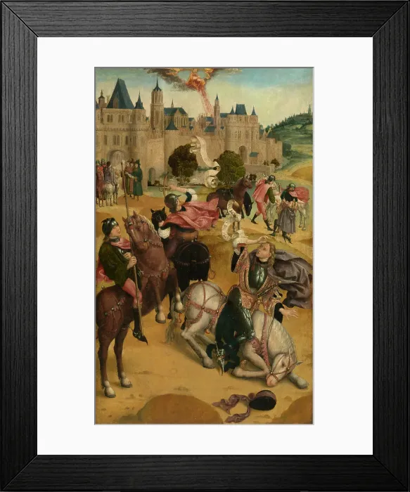 Framed Print : The Conversion of Saint Paul, 1500-1525. Creator: Anon