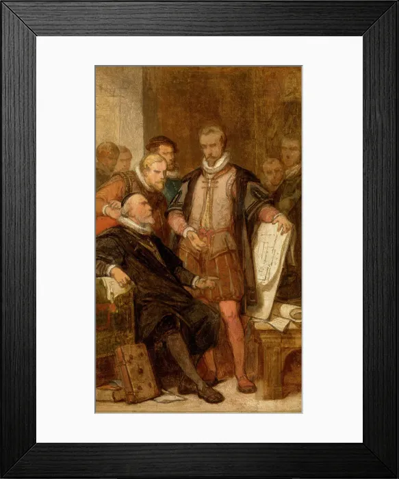 Framed Print : The Architect Cornelis Floris II, (c1550s), c1860s. Creator: Nicaise de Keyser Framed Print : The Architect Cornelis Floris II, (c1550s), c1860s. Creator: Nicaise de Keyser