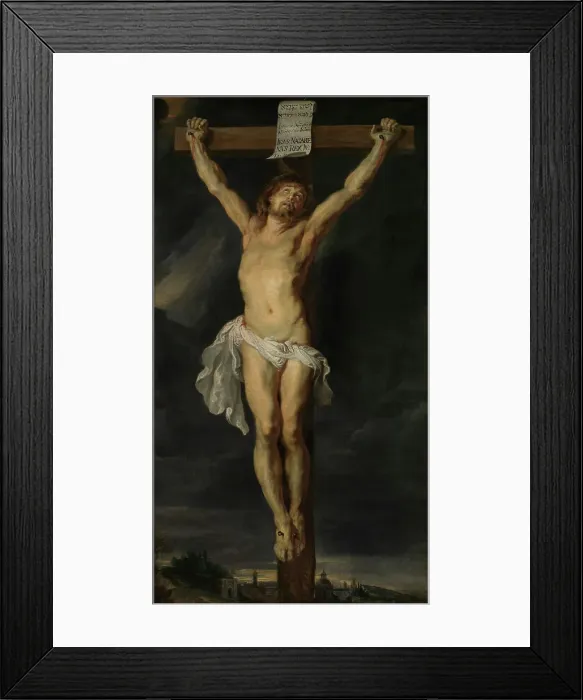 Framed Print : Christ on the Cross, c1620s. Creator: Peter Paul Rubens Framed Print : Christ on the Cross, c1620s. Creator: Peter Paul Rubens