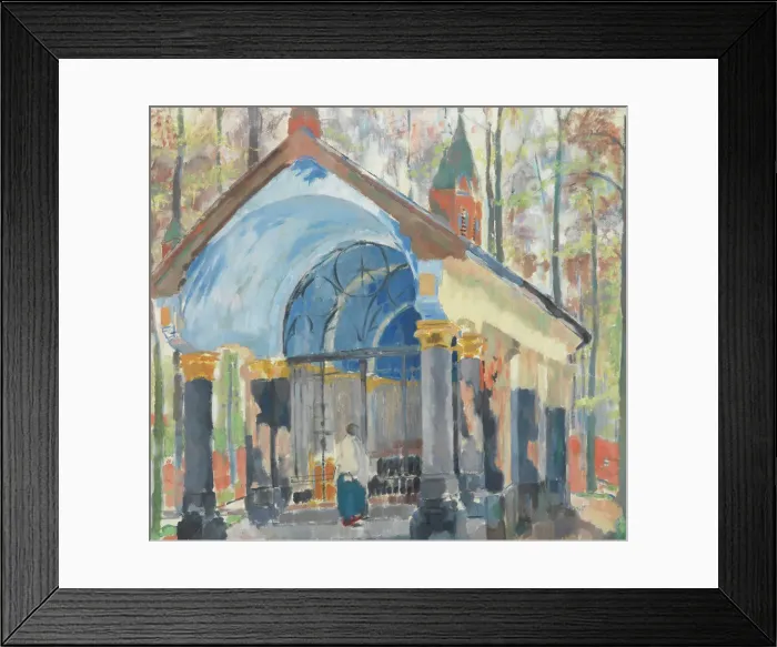 Framed Print : Chapel of Our Lady of Bonne-Odeur, 1913. Creator: Rik Wouters Framed Print : Chapel of Our Lady of Bonne-Odeur, 1913. Creator: Rik Wouters
