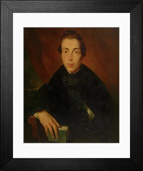 Framed Print : The Painter Henri Leys, 1834. Creator: Nicaise de Keyser Framed Print : The Painter Henri Leys, 1834. Creator: Nicaise de Keyser