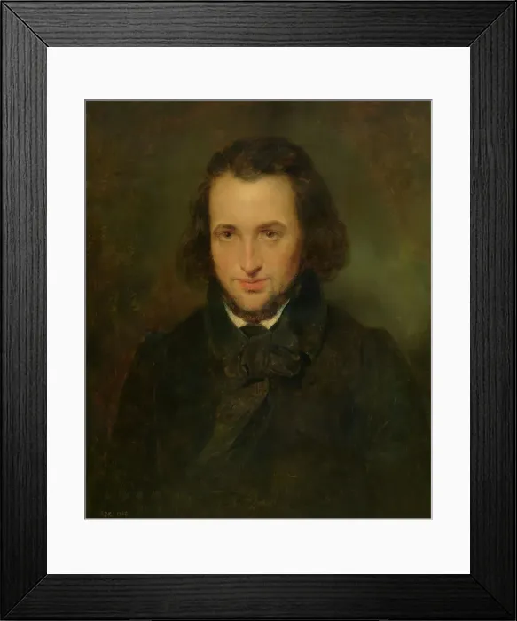 Framed Print : The Printer-Publisher Jozef-Ernest Buschmann, 1834. Creator: Nicaise de Keyser Framed Print : The Printer-Publisher Jozef-Ernest Buschmann, 1834. Creator: Nicaise de Keyser