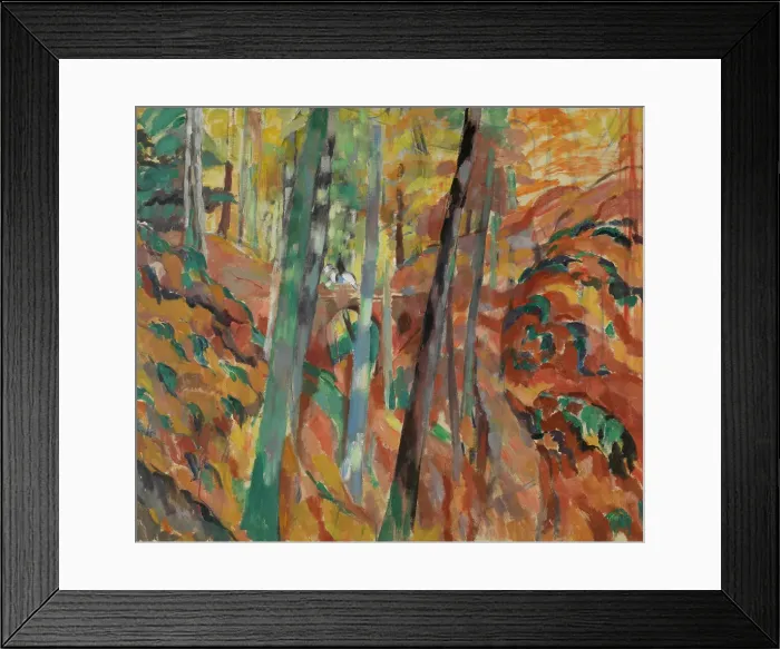 Framed Print : The Ravine, 1913. Creator: Rik Wouters Framed Print : The Ravine, 1913. Creator: Rik Wouters