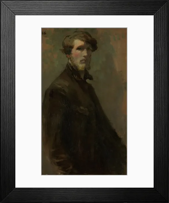 Framed Print : Self Portrait, 1903-1904. Creator: Rik Wouters Framed Print : Self Portrait, 1903-1904. Creator: Rik Wouters