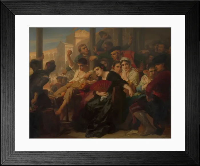 Framed Print : Bravo torero!, 1880-1881. Creator: Nicaise de Keyser Framed Print : Bravo torero!, 1880-1881. Creator: Nicaise de Keyser