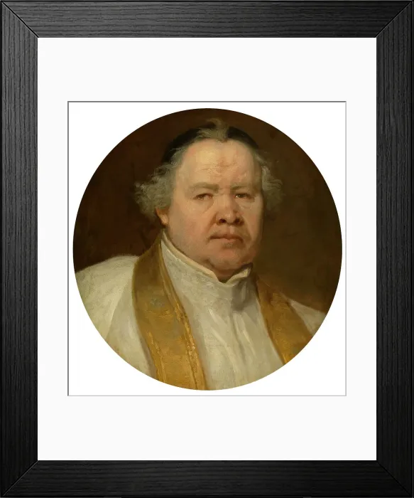 Framed Print : Cornelius Nutius, Parish Priest in Minderhout, 3rd quarter 17th century. Creator: Anon Framed Print : Cornelius Nutius, Parish Priest in Minderhout, 3rd quarter 17th century. Creator: Anon