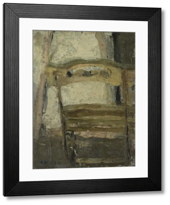 Framed Print : Back of a Chair, 1880. Creator: James Ensor