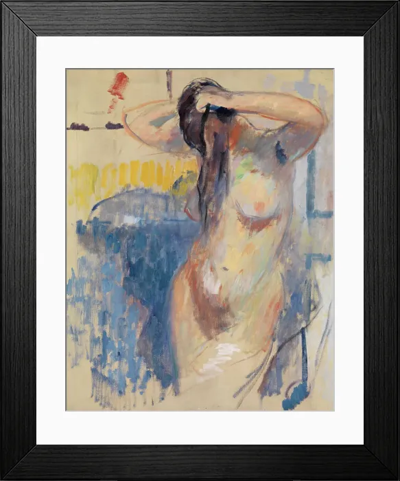 Framed Print : Nude Study, 1912. Creator: Rik Wouters