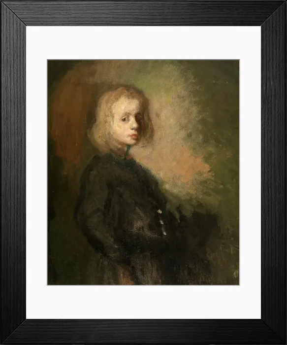 Framed Print : Kobeke Smits, c1905. Creator: Jakob Smits Framed Print : Kobeke Smits, c1905. Creator: Jakob Smits