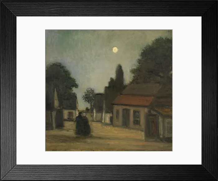 Framed Print : Evening in the Kempen, c1900-1920. Creator: Jakob Smits Framed Print : Evening in the Kempen, c1900-1920. Creator: Jakob Smits