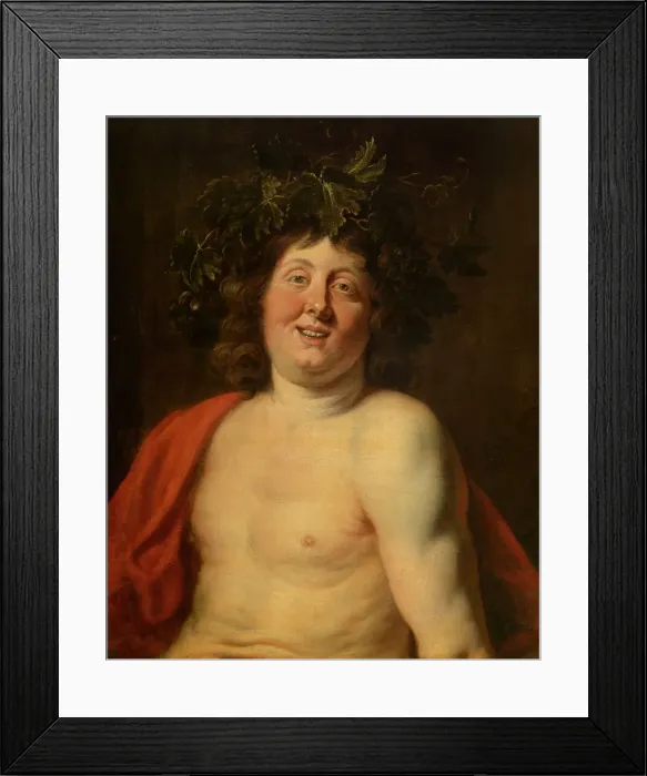 Framed Print : Bacchus, 1640-1650. Creator: Jacob Jordaens I Framed Print : Bacchus, 1640-1650. Creator: Jacob Jordaens I