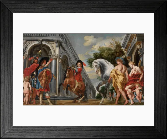 Framed Print : Levade, c1620-1670s. Creator: Jacob Jordaens I Framed Print : Levade, c1620-1670s. Creator: Jacob Jordaens I
