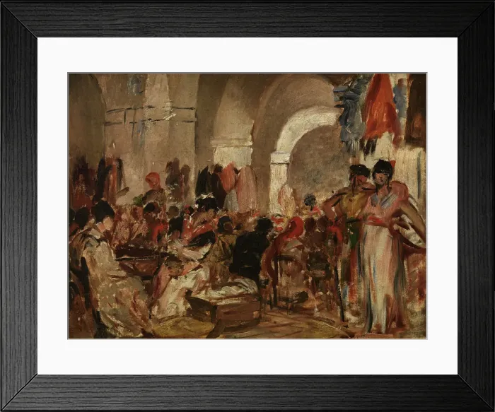 Framed Print : Cigar Makers in Sevilla, 1882. Creator: Constantin Emile Meunier Framed Print : Cigar Makers in Sevilla, 1882. Creator: Constantin Emile Meunier