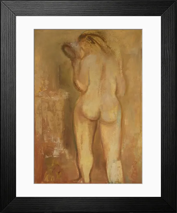 Framed Print : Large Blonde Nude, c1920-1950s. Creator: Constant Permeke Framed Print : Large Blonde Nude, c1920-1950s. Creator: Constant Permeke