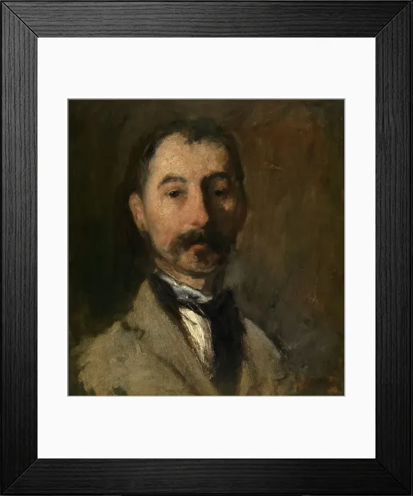 Framed Print : Portrait of a Man, c1900-1920. Creator: Jakob Smits Framed Print : Portrait of a Man, c1900-1920. Creator: Jakob Smits