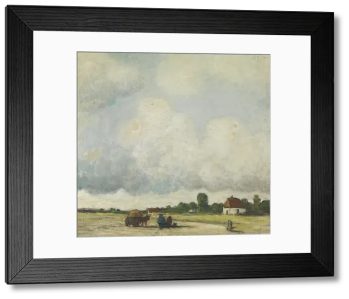 Framed Print : View in the Kempen, c1900-1920. Creator: Jakob Smits Framed Print : View in the Kempen, c1900-1920. Creator: Jakob Smits