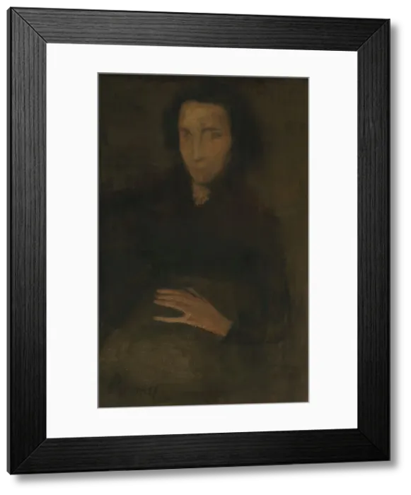 Framed Print : Young Girl, 1948. Creator: Constant Permeke Framed Print : Young Girl, 1948. Creator: Constant Permeke