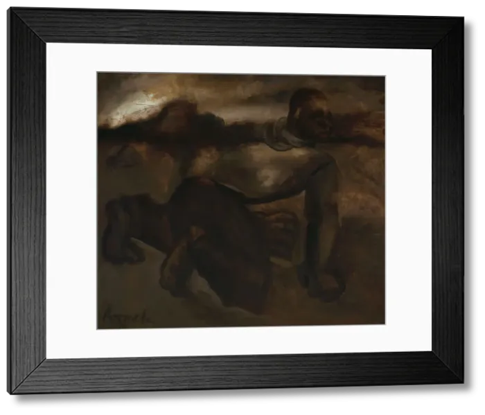 Framed Print : The Peasant, 1934. Creator: Constant Permeke Framed Print : The Peasant, 1934. Creator: Constant Permeke