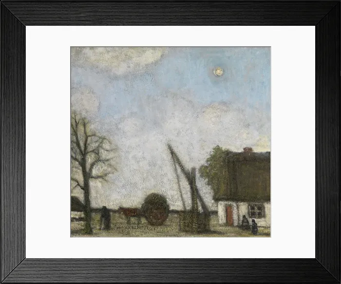 Framed Print : The Well, 1920. Creator: Jakob Smits Framed Print : The Well, 1920. Creator: Jakob Smits