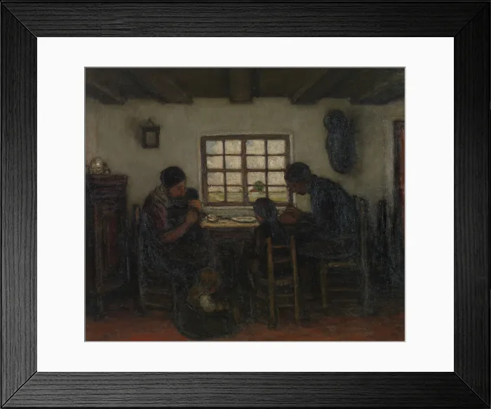 Framed Print : Interior in the Kempen, c1920s. Creator: Jakob Smits Framed Print : Interior in the Kempen, c1920s. Creator: Jakob Smits