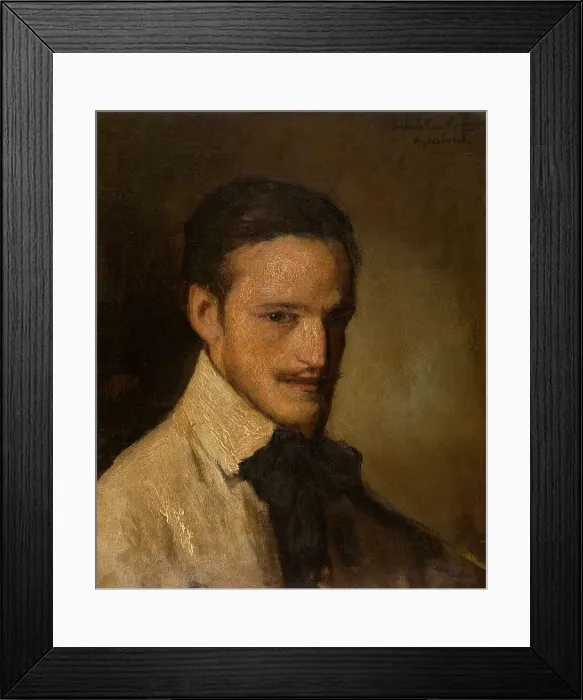 Framed Print : The Painter William A. Sherwood, c1900s. Creator: Jakob Smits Framed Print : The Painter William A. Sherwood, c1900s. Creator: Jakob Smits