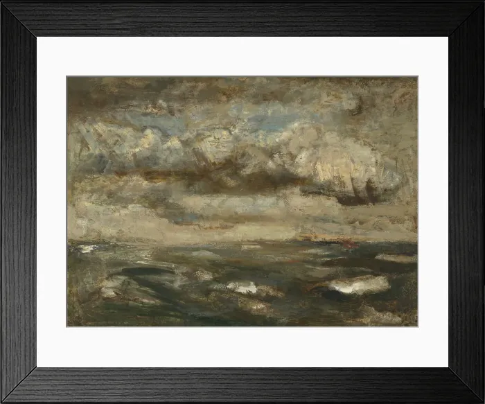 Framed Print : Green Sea, 1930. Creator: Constant Permeke Framed Print : Green Sea, 1930. Creator: Constant Permeke
