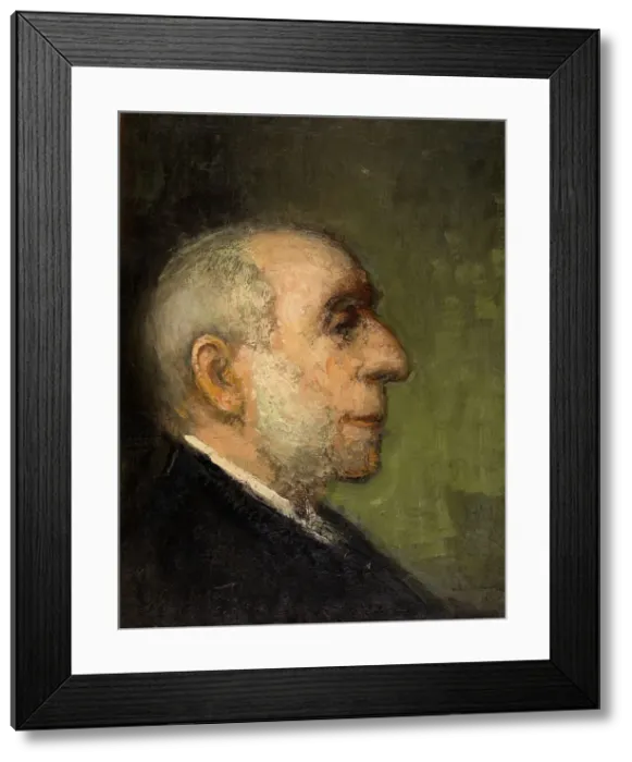 Framed Print : Frans Smits, the Artist's Father, c1900. Creator: Jakob Smits Framed Print : Frans Smits, the Artist's Father, c1900. Creator: Jakob Smits