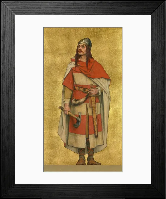 Framed Print : Baldwin VII of Flanders, 1889. Creator: Albrecht De Vriendt Framed Print : Baldwin VII of Flanders, 1889. Creator: Albrecht De Vriendt