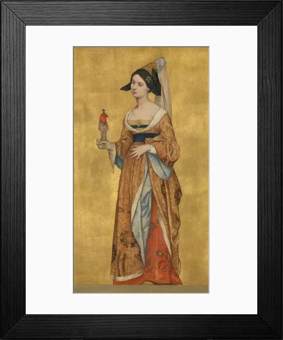 Framed Print : Mary of Burgundy, 1889. Creator: Albrecht De Vriendt Framed Print : Mary of Burgundy, 1889. Creator: Albrecht De Vriendt