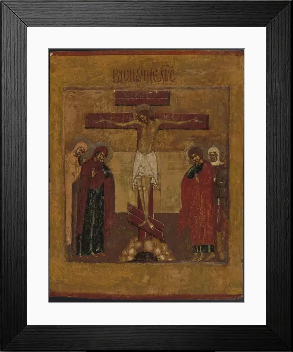 Framed Print : Icon, c1470-1600. Creator: Anon Framed Print : Icon, c1470-1600. Creator: Anon